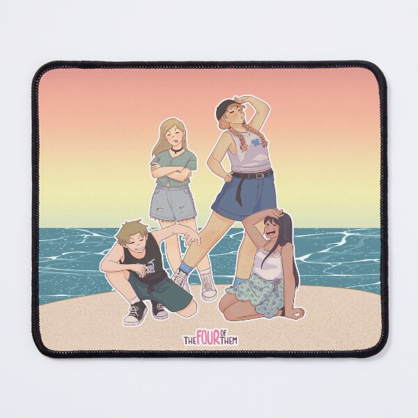 Item preview, Copia de The mini four-beach (sunset 2 ver) designed and sold by Mai Hirschfeld.
