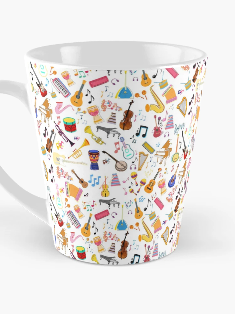 Thumbnail 3 of 4, Coffee Mug, Musical Instruments designed and sold by Laylasky.