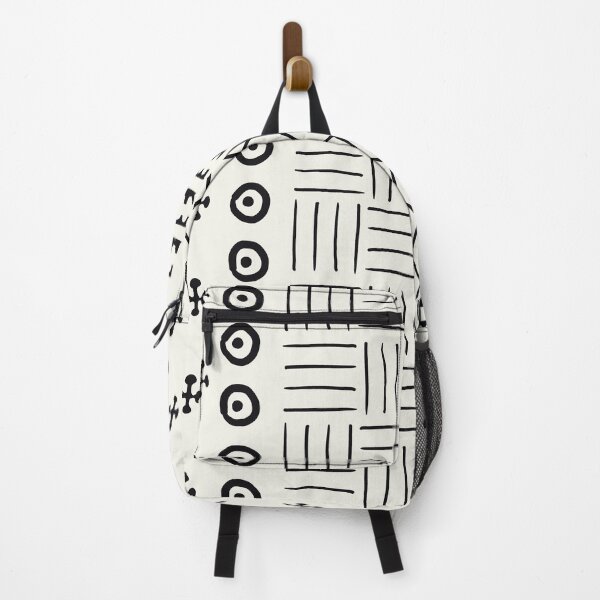 Item preview, Boho Funky Geometric Stripe in Cream designed and sold by House of Haha.