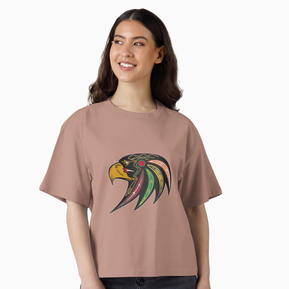 Alternative Blackhawks Logo Premium Oversized Sweatshirt