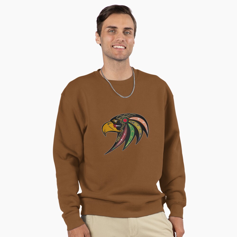 Alternative Blackhawks Logo Premium Oversized Sweatshirt
