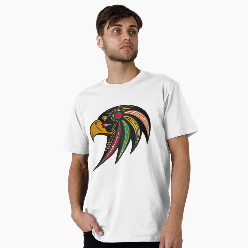 Alternative Blackhawks Logo Premium Oversized Sweatshirt