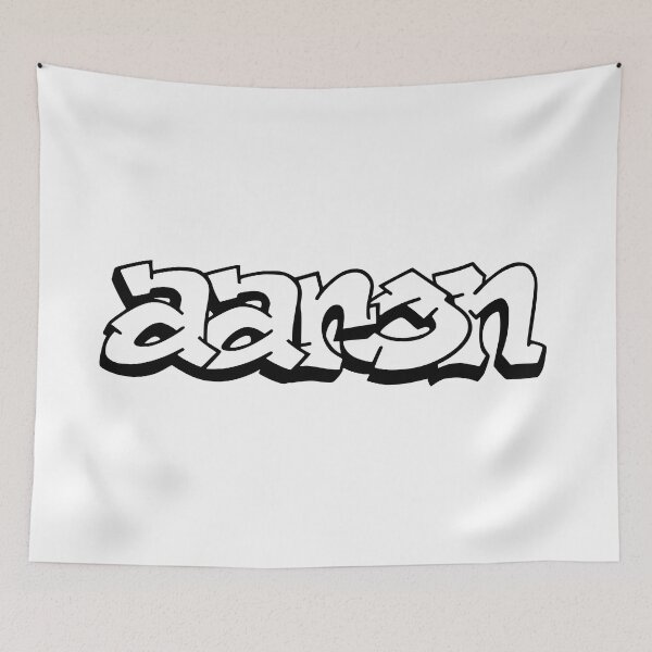 Item preview, Aaron - Graffiti Name Design designed and sold by NameThatShirt.