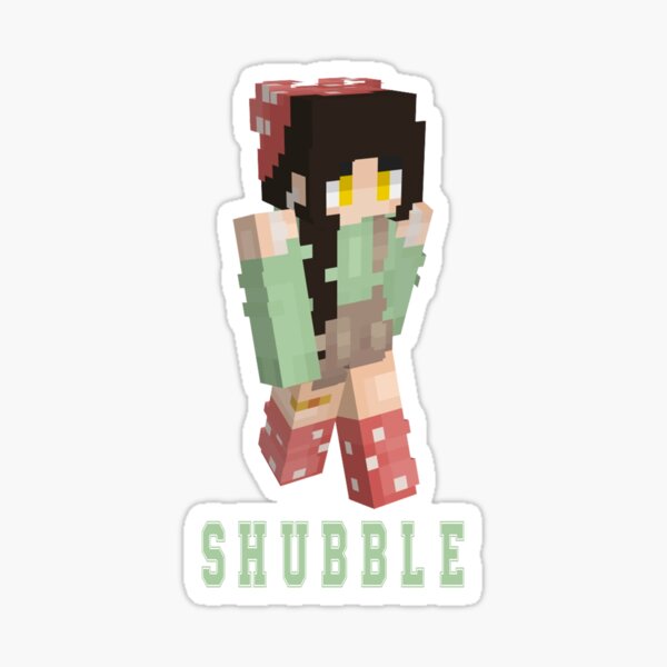 Pegatina «Sassy Shubble Nova Skin para jugador de Minecraft | Idea de ...