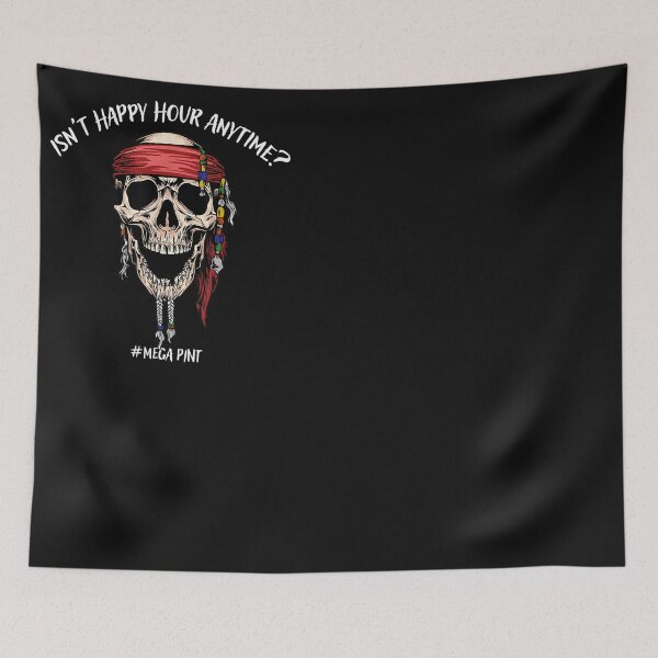 Item preview, Funny Wine Trending Isn't Happy Hour Anytime? Mega Pint designed and sold by bilal233.