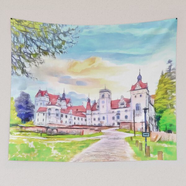 Item preview, Boitzenburg Castle (Painting) designed and sold by cmphotographs.