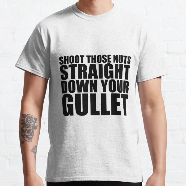 Shoot Nuts (Black) Classic T-Shirt