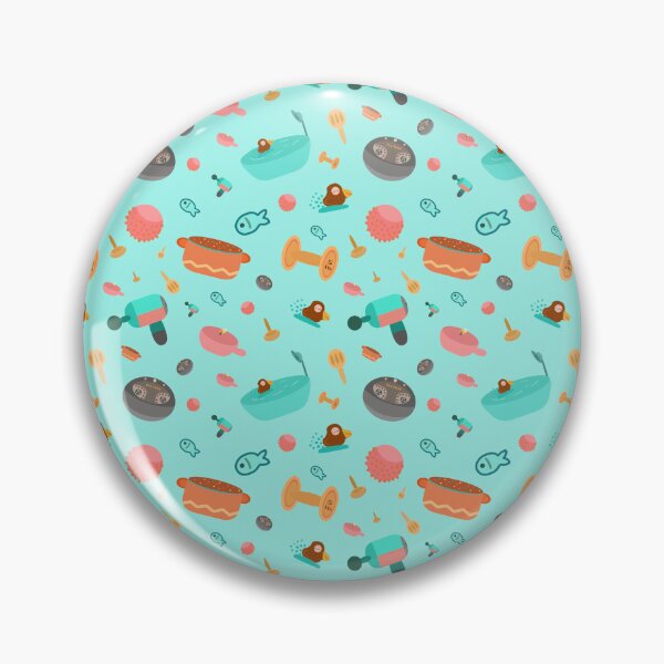 Item preview, Relaxing Little Things Pattern- Turquoise designed and sold by MILdecals.