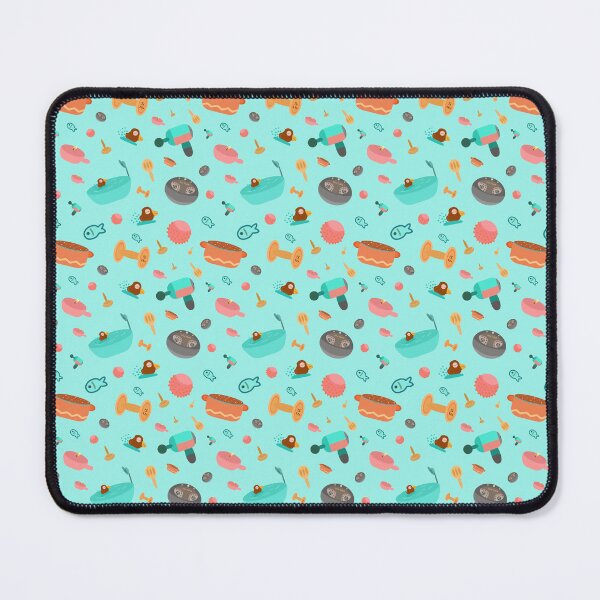 Item preview, Relaxing Little Things Pattern- Turquoise designed and sold by MILdecals.