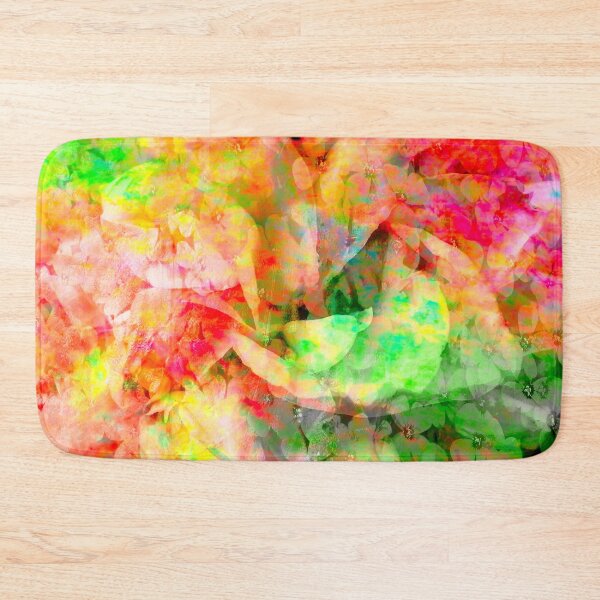 Item preview, Abstract Camellia with Red and Green designed and sold by EdwardMonet.