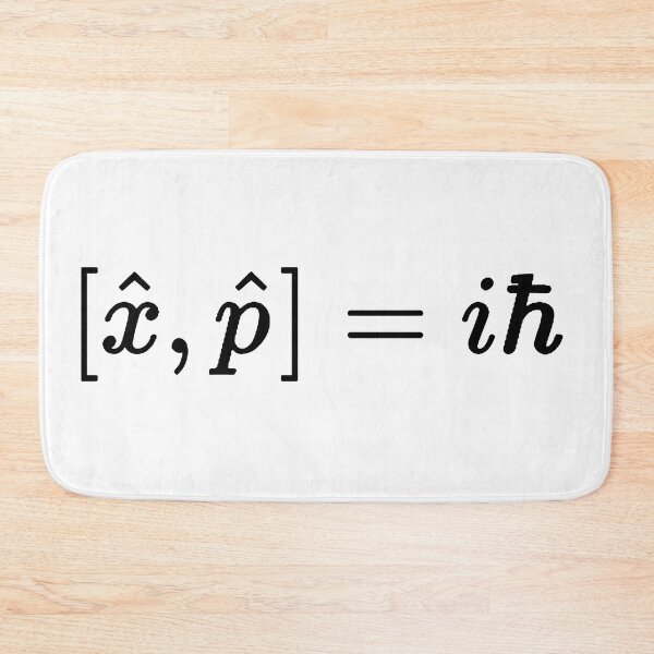 Item preview, heisenberg uncertainty principle using commutators designed and sold by NoetherSym.