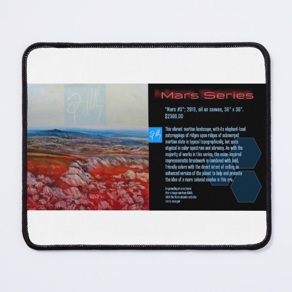 Item preview, Mars 3 with description designed and sold by bryanmolloyart.