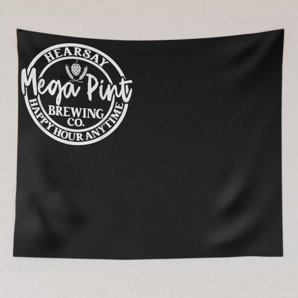 Item preview, Funny Wine Trending Isn't Happy Hour Anytime? Mega Pint designed and sold by bilal233.