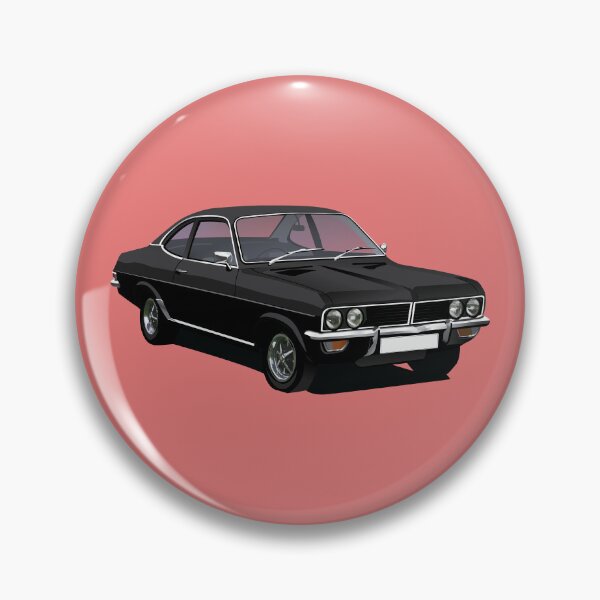 Artikelvorschau, Schwarz und britisch, Firenza der 70er Jahre, Illustration entworfen und verkauft von knappidesign.