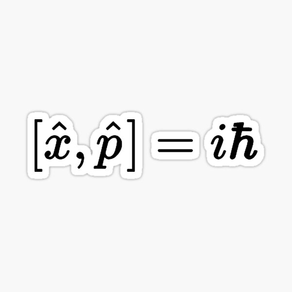 Item preview, heisenberg uncertainty principle using commutators designed and sold by NoetherSym.