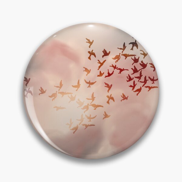 Item preview, Birds in the clouded sky designed and sold by AllWeronika-03.
