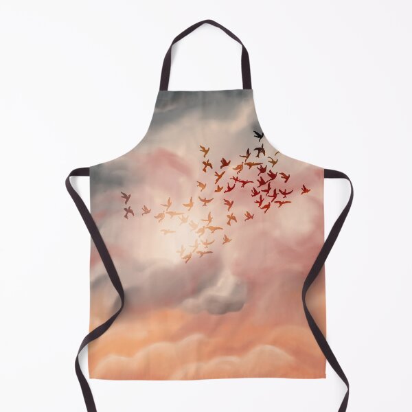 Item preview, Birds in the clouded sky designed and sold by AllWeronika-03.