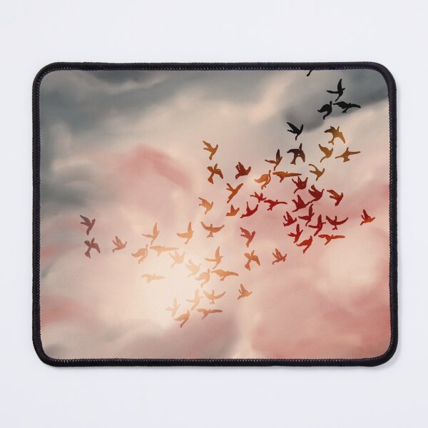 Item preview, Birds in the clouded sky designed and sold by AllWeronika-03.