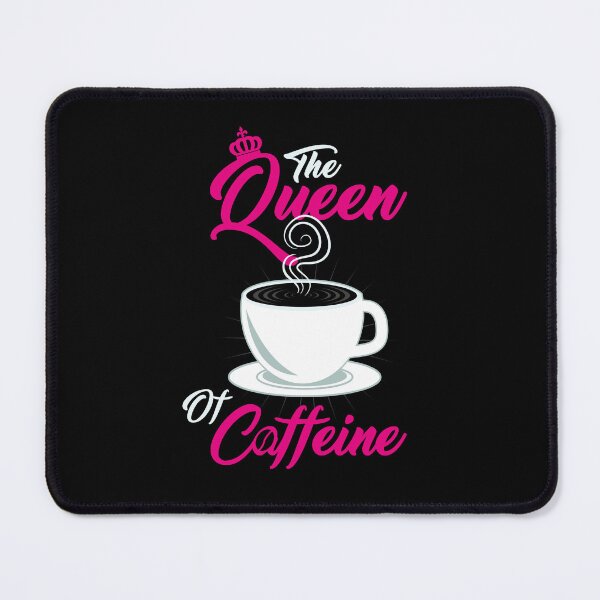 Item preview, Coffee Lover Gift " The Queen Of Coffeine Shirt " designed and sold by kammoe.