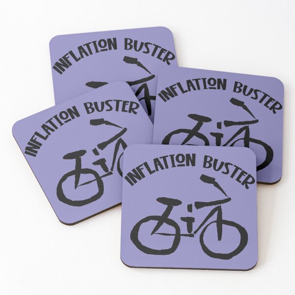 Item preview, Funny Inflation Buster Bicycle Cyclist designed and sold by Nature's Fancy.