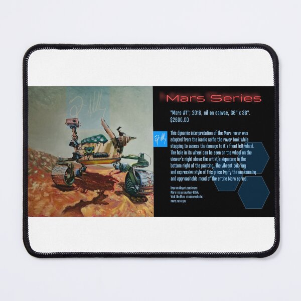 Item preview, Mars 1 with description designed and sold by bryanmolloyart.