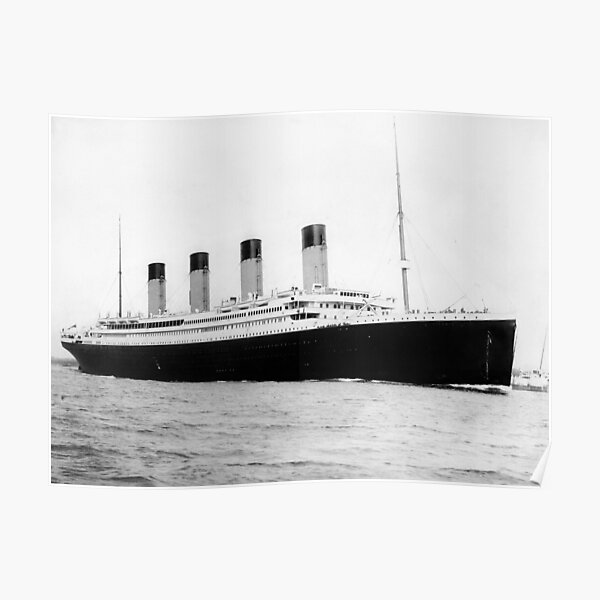 RMS Titanic Póster