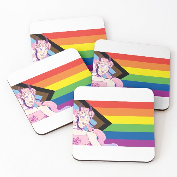 Item preview, VOCALOID MEIKA Hime Progress Pride Flag  designed and sold by Holli Anderson.