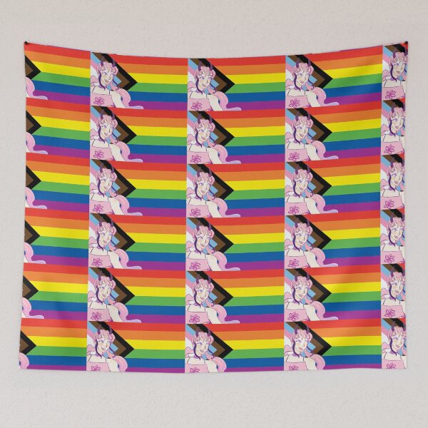 Item preview, VOCALOID MEIKA Hime Progress Pride Flag  designed and sold by Holli Anderson.