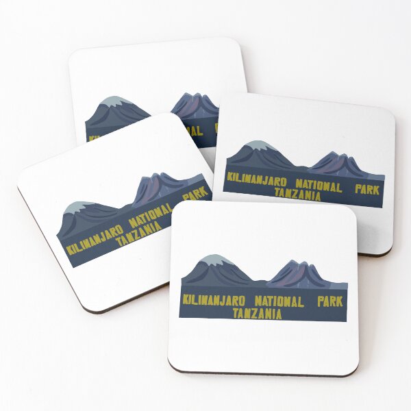 Item preview, Kilimanjaro national park Tanzania sign designed and sold by palmwooddesigns.