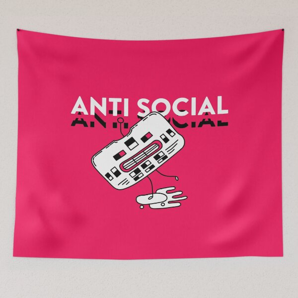 Item preview, Anti Social designed and sold by Porky Roebuck.