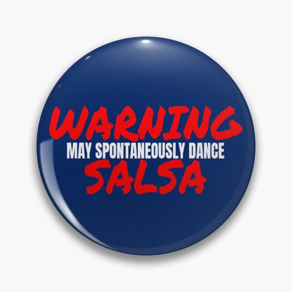 Item preview,  Salsa Dancer Warning May Spontaneously Dance Salsa Salsero T Shirt Merch designed and sold by PRINTS2HOT.