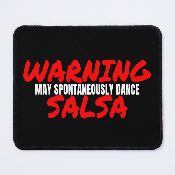 Item preview,  Salsa Dancer Warning May Spontaneously Dance Salsa Salsero T Shirt Merch designed and sold by PRINTS2HOT.