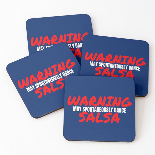 Item preview,  Salsa Dancer Warning May Spontaneously Dance Salsa Salsero T Shirt Merch designed and sold by PRINTS2HOT.