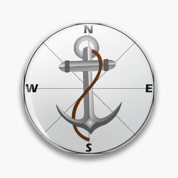 Item preview, Anchor with Cardinal Points designed and sold by RevivalGraphic.