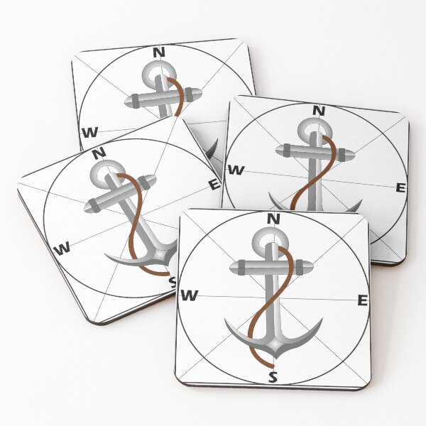 Item preview, Anchor with Cardinal Points designed and sold by RevivalGraphic.