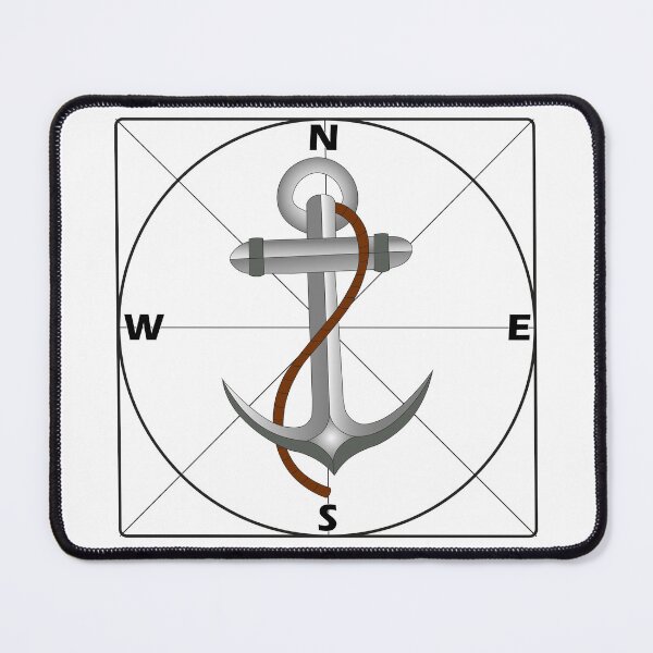 Item preview, Anchor with Cardinal Points designed and sold by RevivalGraphic.