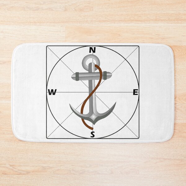 Item preview, Anchor with Cardinal Points designed and sold by RevivalGraphic.