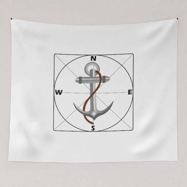 Item preview, Anchor with Cardinal Points designed and sold by RevivalGraphic.