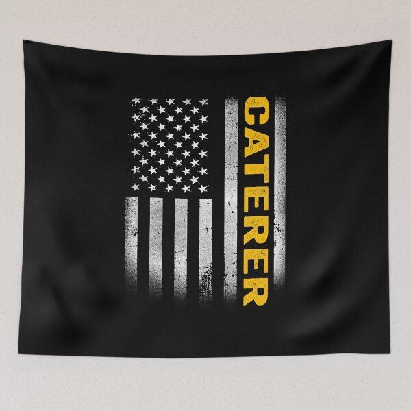 Item preview, caterer Dad American Flag, Vintage USA caterer American Flag, caterer Dad Mens Womens Girls Christmas Fathers Day Gift designed and sold by xlnv.