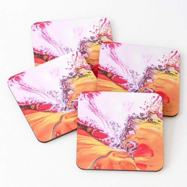 Item preview, PATTERN DESIGN STUDY #3 - Abstract of Bright Paints designed and sold by DEL-Productions.