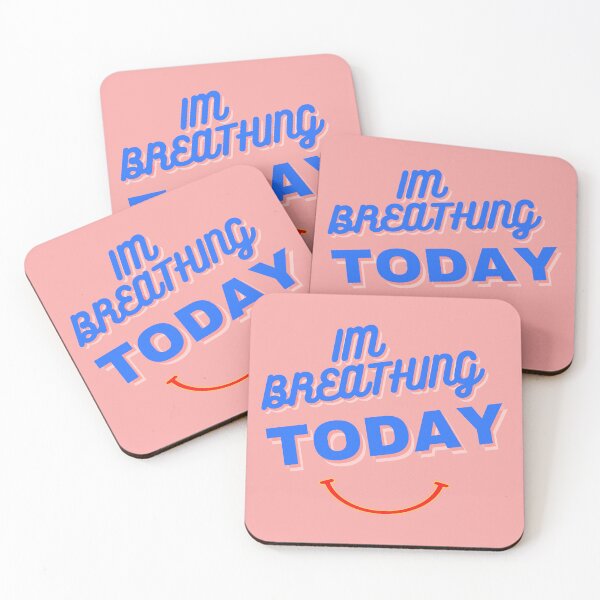 Item preview, Im Breathing Today Smiling Feel Good Breath Good Enjoy Your life Now T-Shirt designed and sold by CoolMolo.