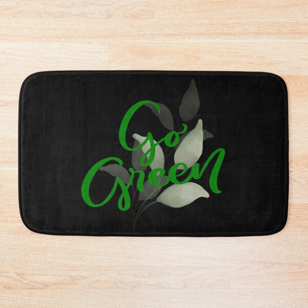 Item preview, Go Green - Elegant Typography  designed and sold by SBWorld.