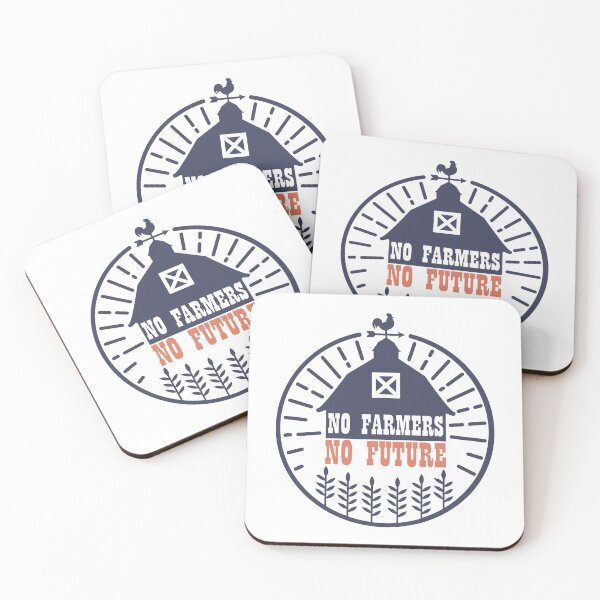 Item preview, No Farmers No Future - Support Your Local Farmers designed and sold by wingstar.