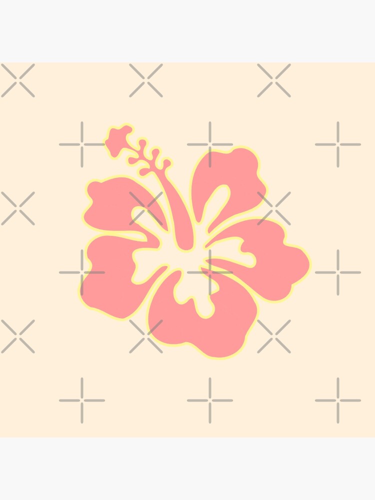 yellow hawaiian flowers clip art