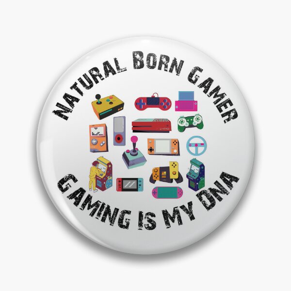 Item preview, Natural Born Gamer Gaming My Dna designed and sold by Diverseideas.