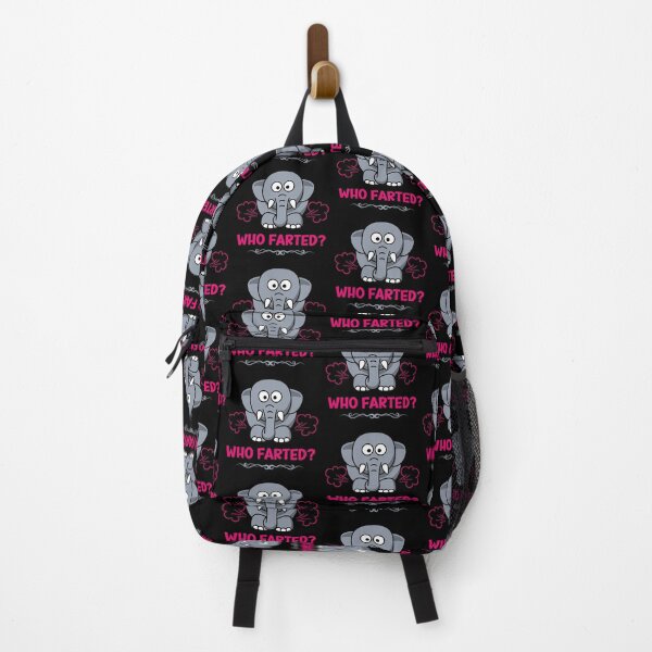Item preview, Who farted funny elephant design designed and sold by EvergreenWhimsy.