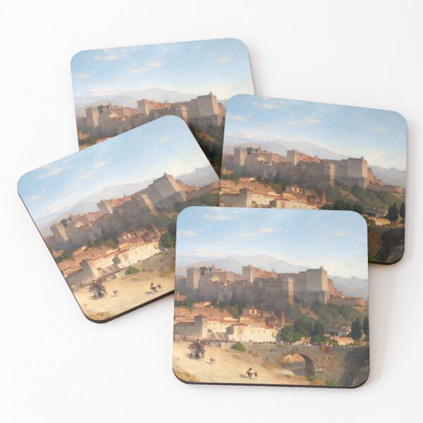 Item preview, The Hill of the Alhambra, Granada (1865) by Samuel Colman designed and sold by see-the-fox.
