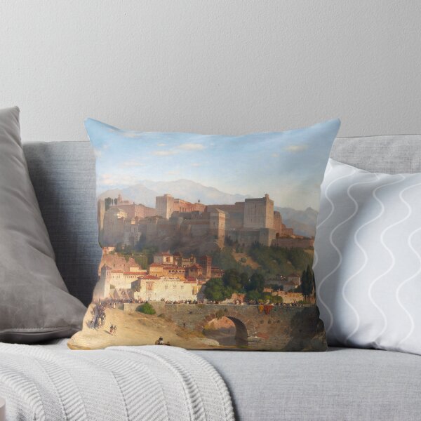 Item preview, The Hill of the Alhambra, Granada (1865) by Samuel Colman designed and sold by see-the-fox.