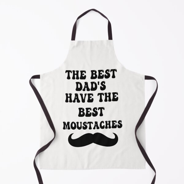 Item preview, The best dad's have the best moustaches Funny Father's Day Gift T-Shirt designed and sold by Dzee-Art.