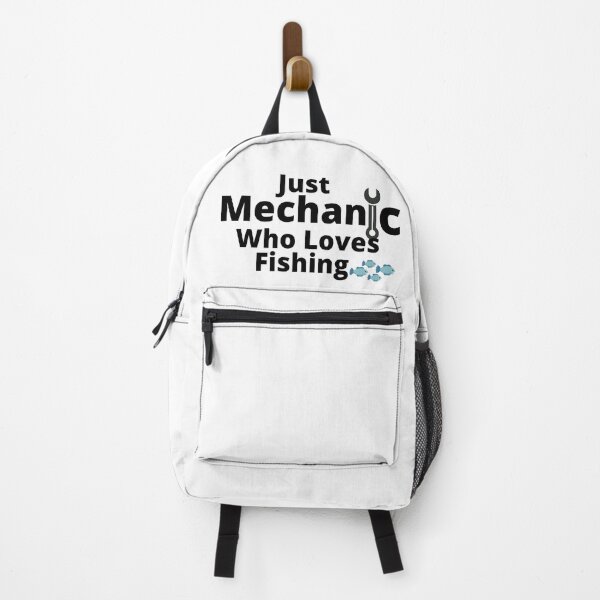 Item preview, Just Mechanic Who Loves Fishing designed and sold by Soft Strength Studio.